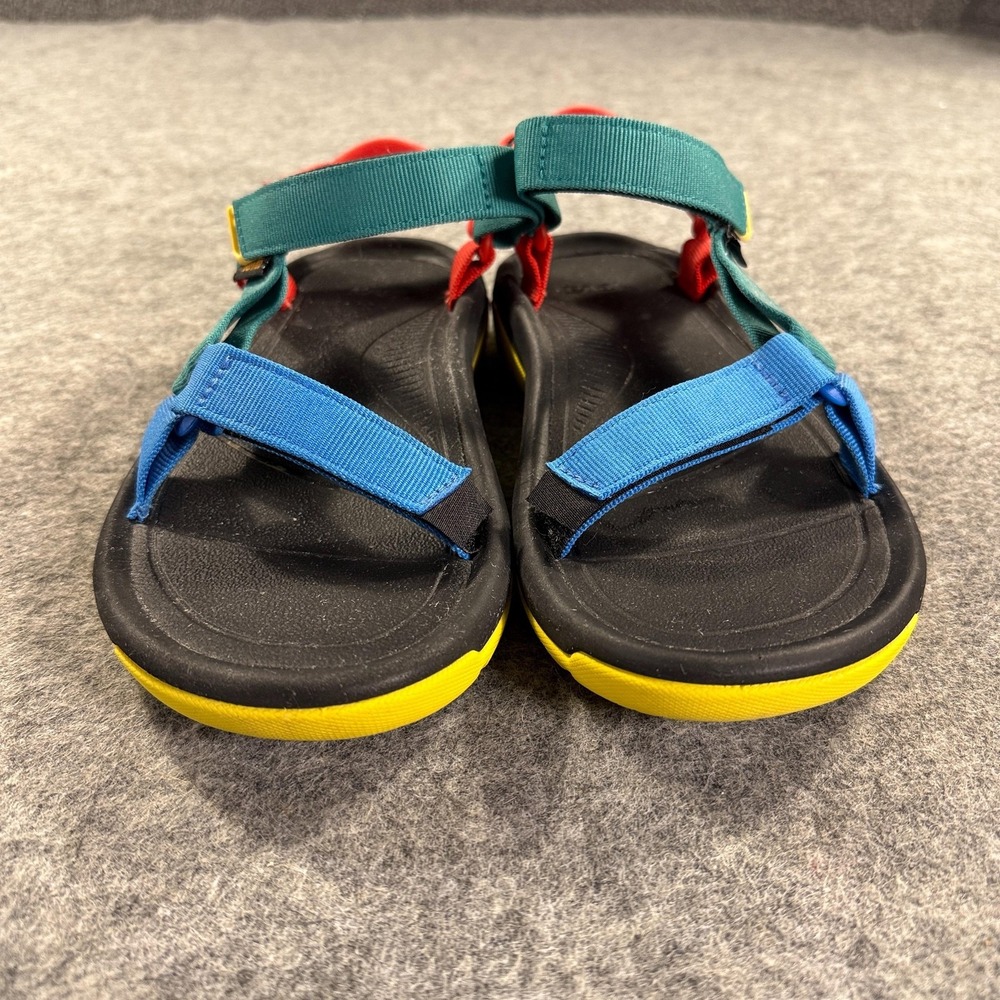 Teva Sandal‎ Shoes Womens Size 7 Black Yellow Colorblock Hiking Sport 1019234 - Picture 3 of 10